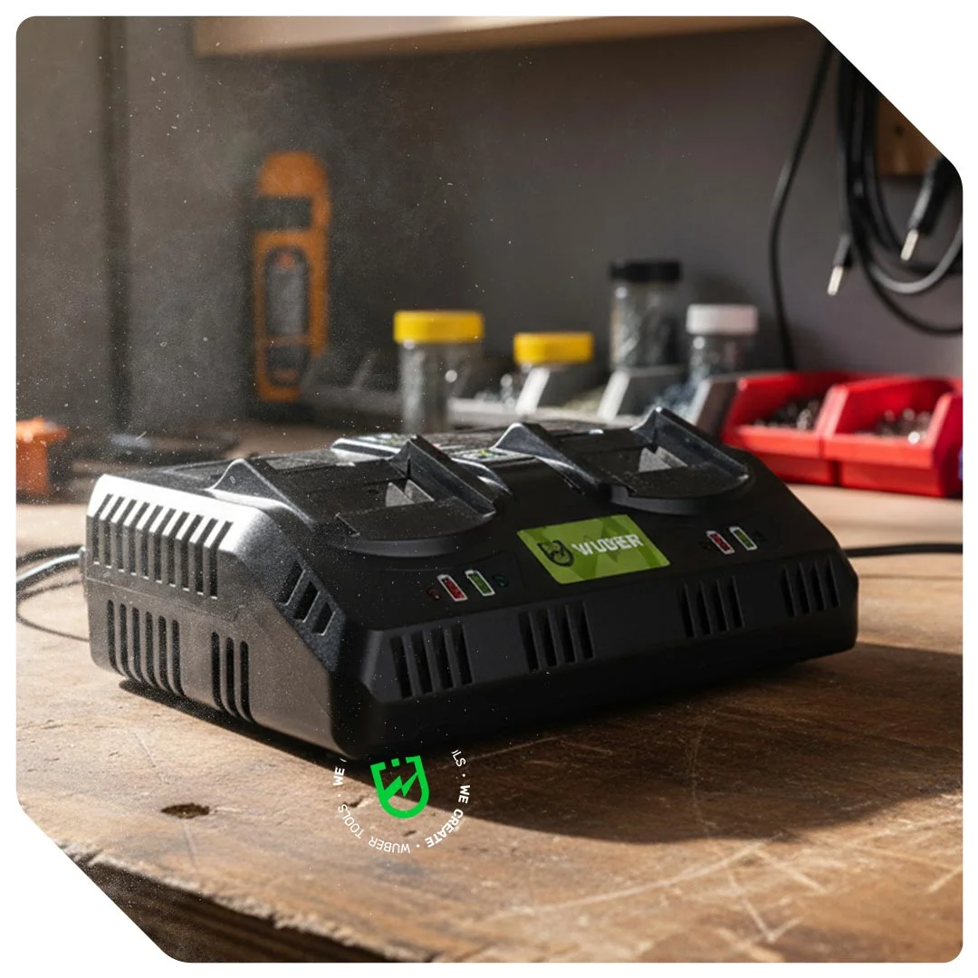 Dubbelladdare Share+ System 21,5 V 2,4 A x2