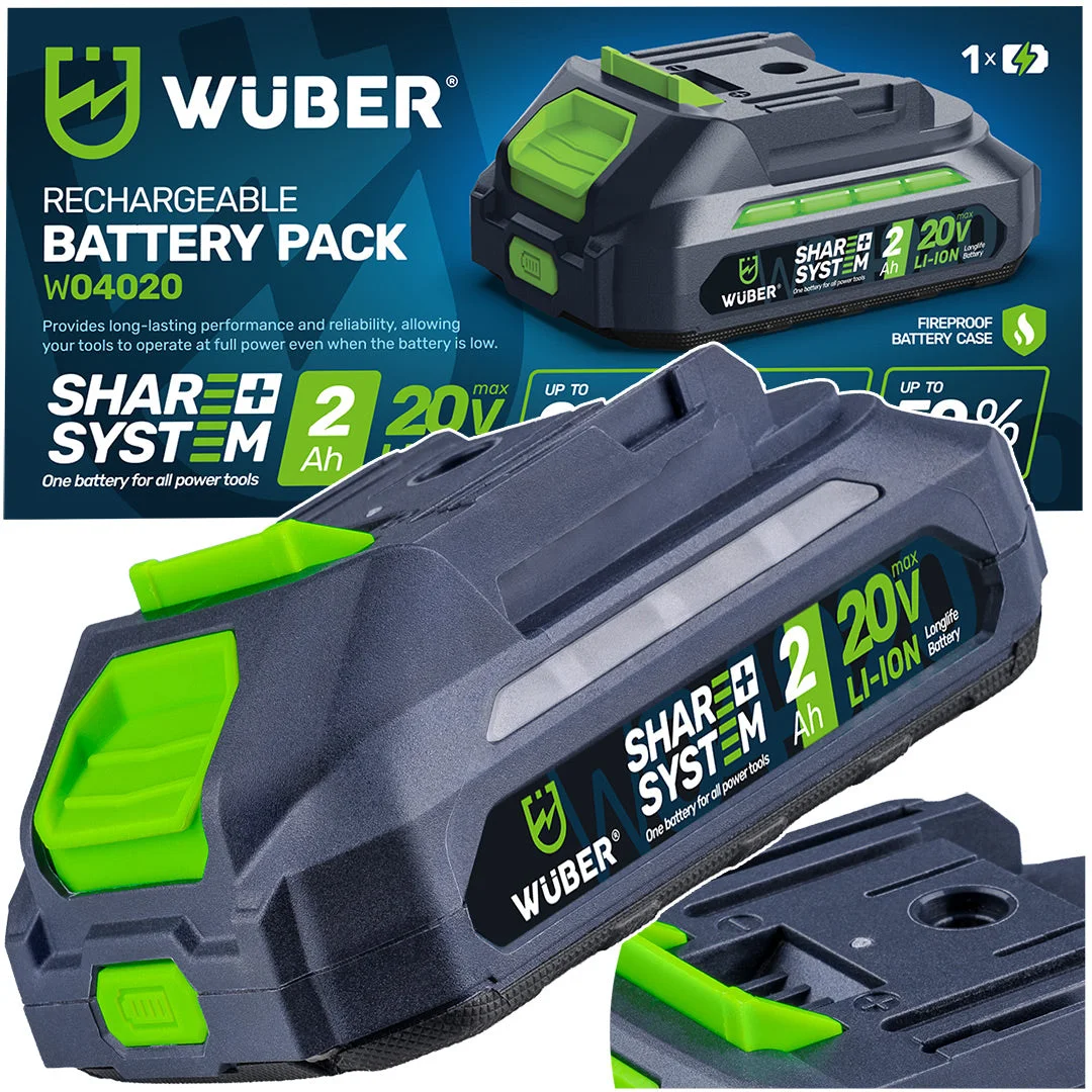 Battery Share+ System 20 V 2.0 Ah Li-Ion