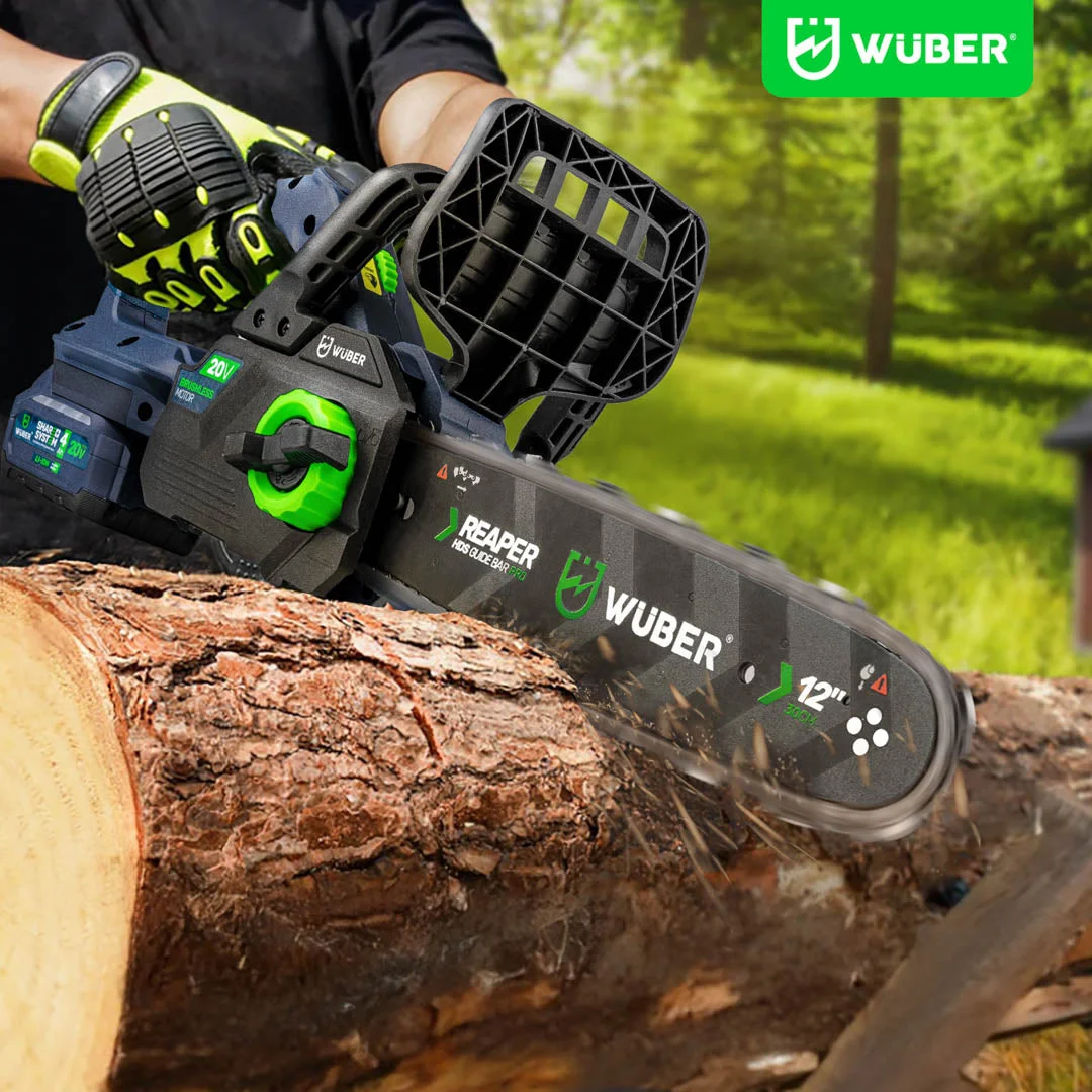 Cordless chainsaw 20 V, 12" guide bar 30 cm