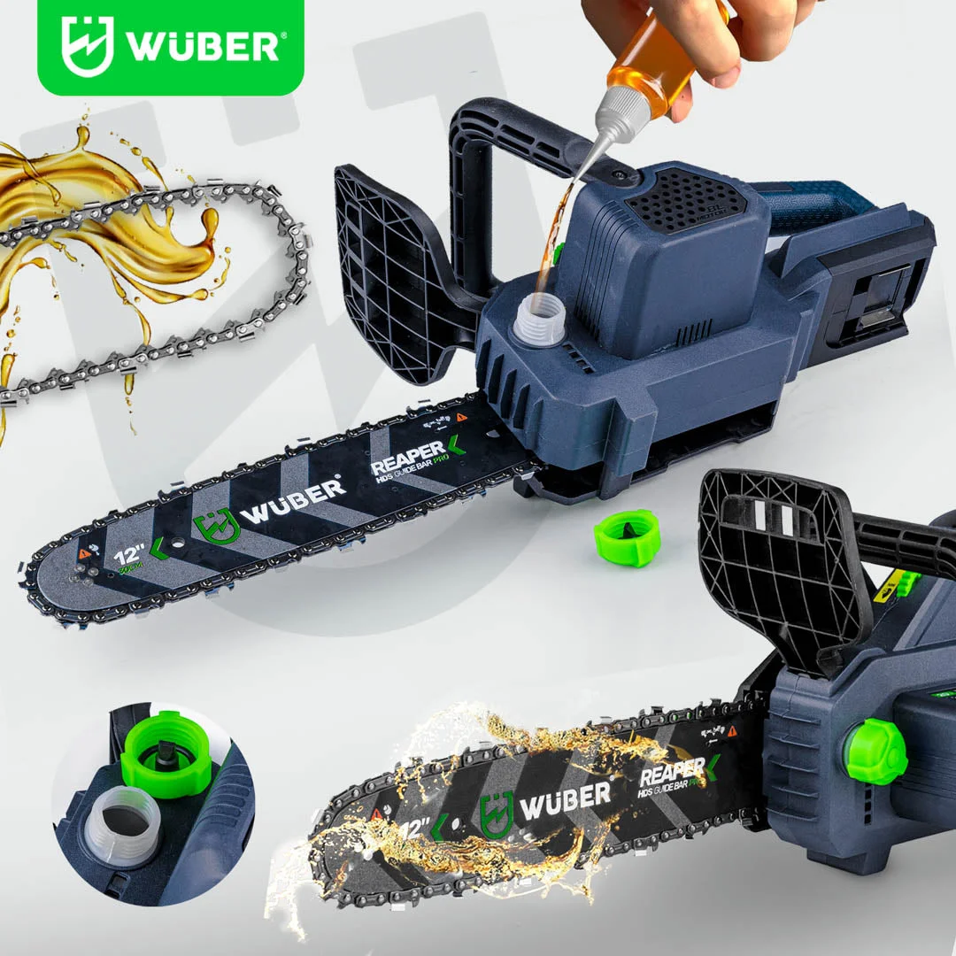 Cordless chainsaw 20 V, 12" guide bar 30 cm