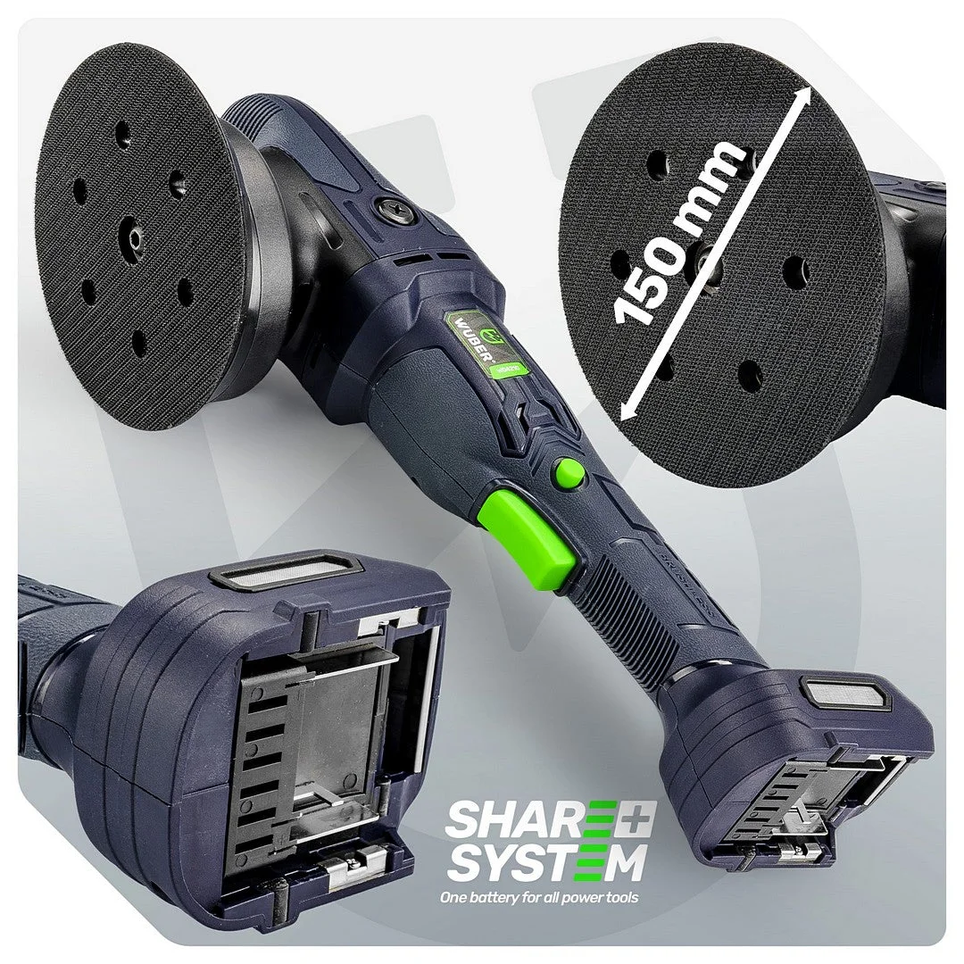 Excenterpolermaskin 150 mm 20 V