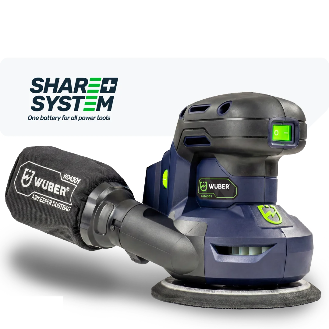 Batteridriven excenterslip 125 mm 20 V