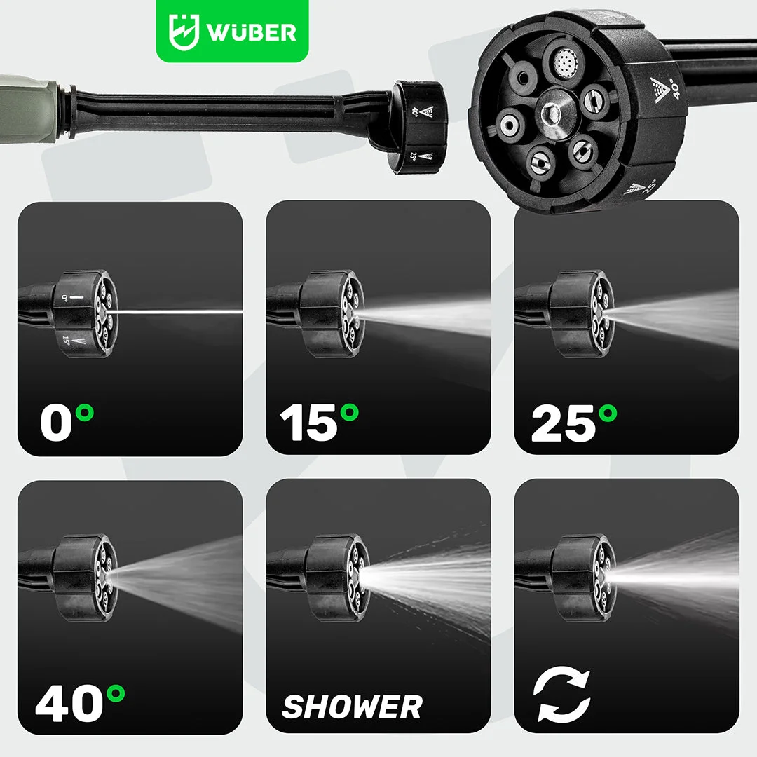 Cordless pressure washer 20 V, 300 l/h