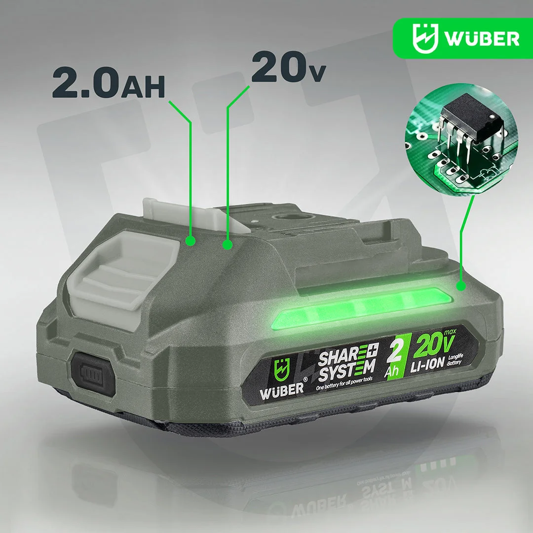 Cordless pressure washer 20 V, 300 l/h