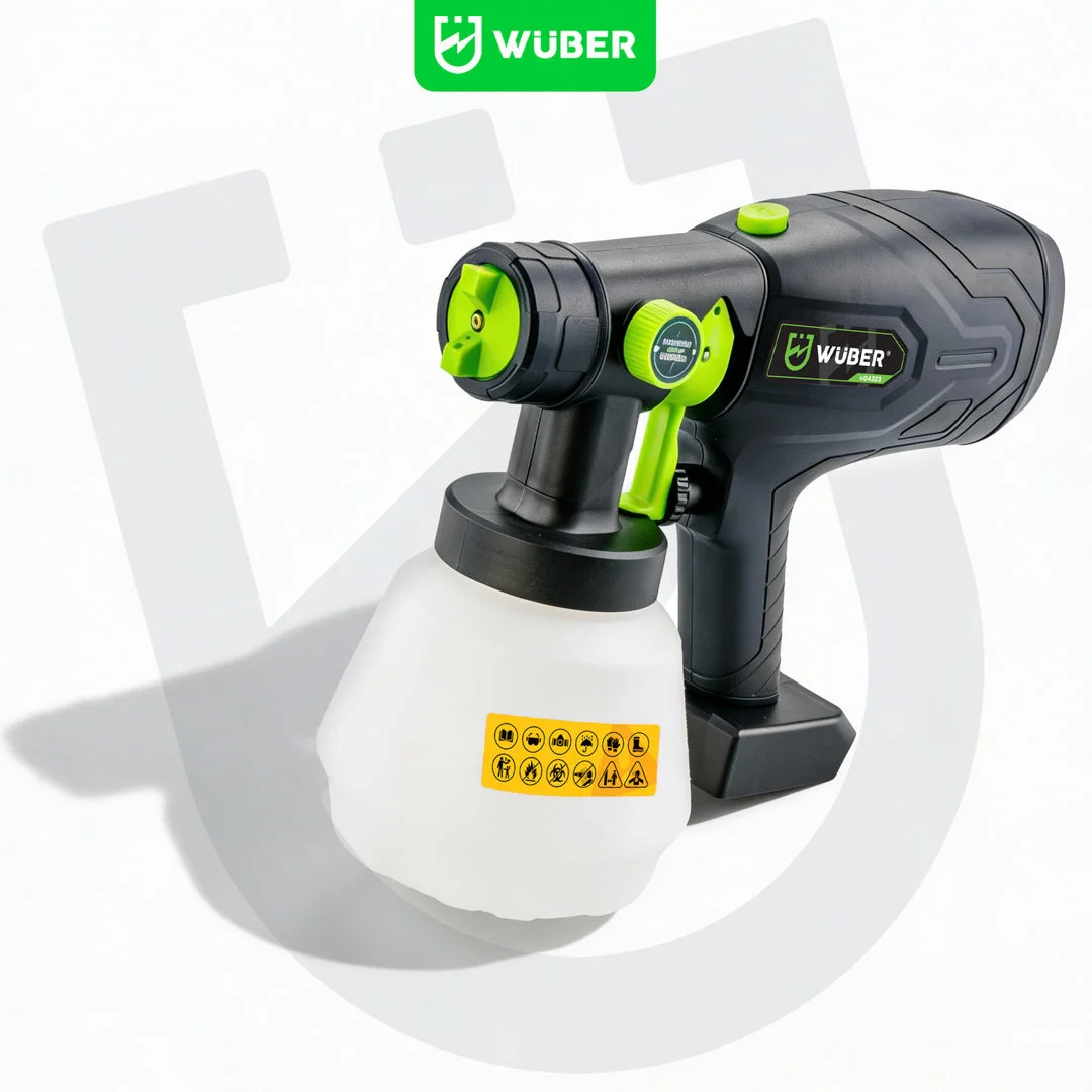 Batteridriven färgspruta 20 V, 200 W, 1000 ml