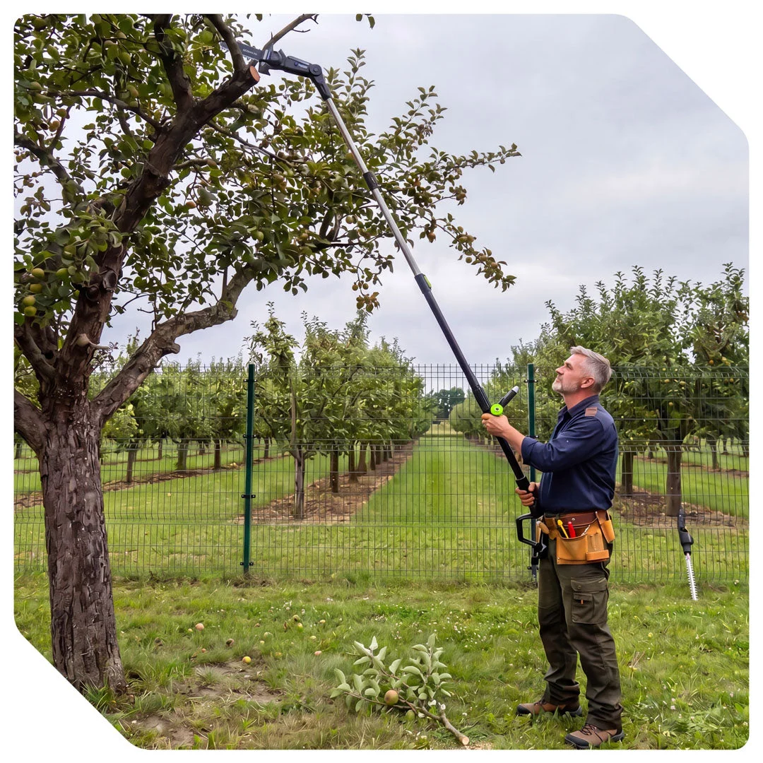 Teleskopstångsåg 20 V, 212-270 cm, svärd 20 cm