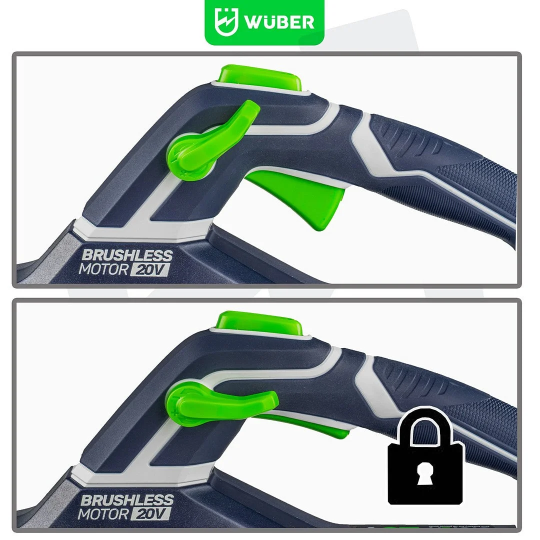Cordless leaf blower 2x20 V, 220 km/h