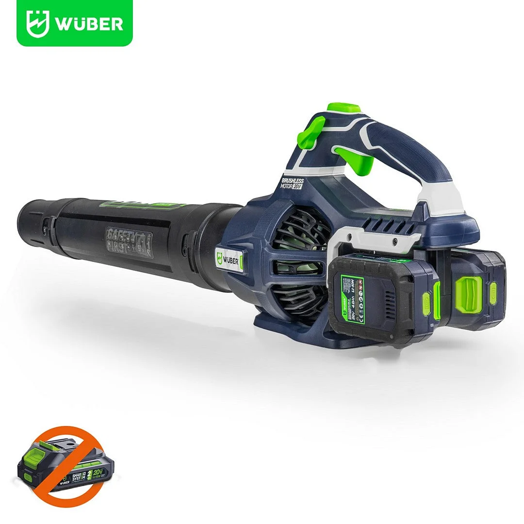 Cordless leaf blower 2x20 V, 220 km/h