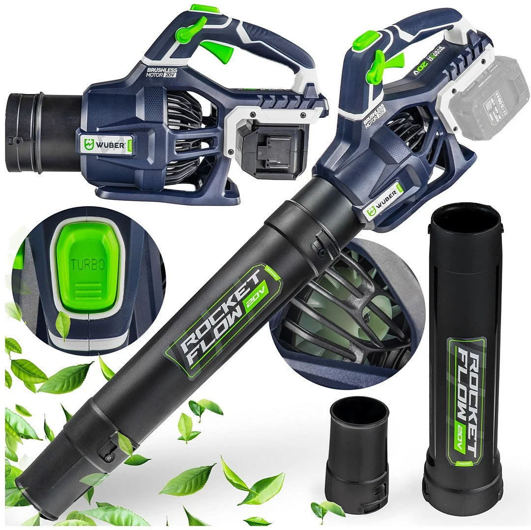 Cordless leaf blower 2x20 V, 220 km/h