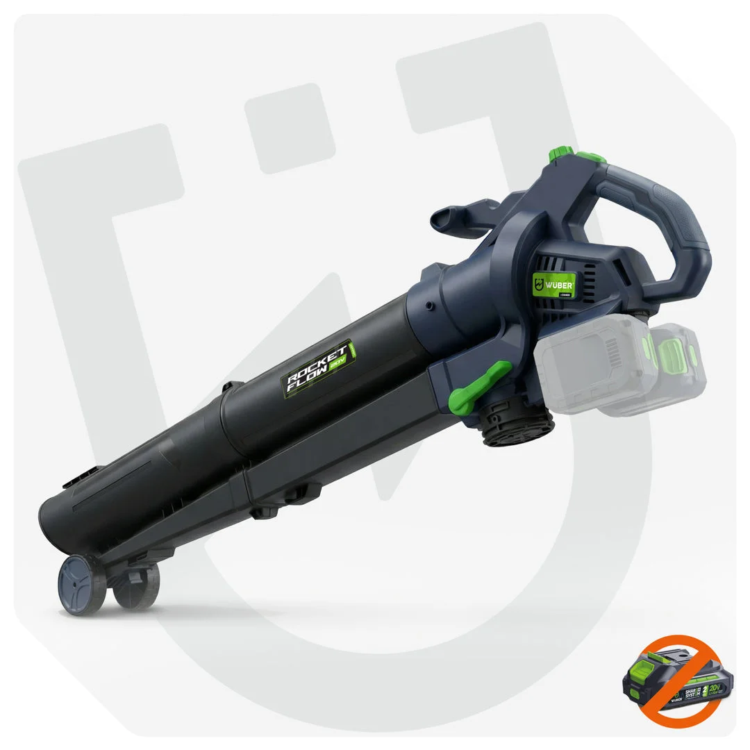 Leaf blower/vacuum 3-in-1 2x20 V, 245 km/h
