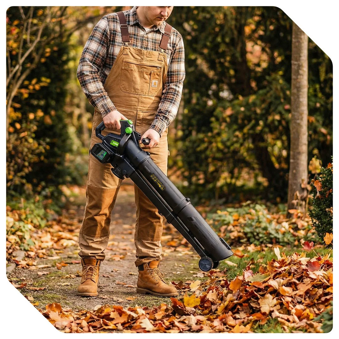 Leaf blower/vacuum 3-in-1 2x20 V, 245 km/h