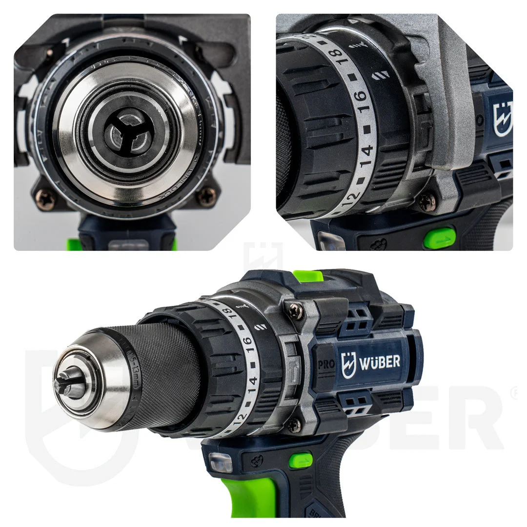 Hammer Drill Driver 20 V, 160 Nm, Brushless