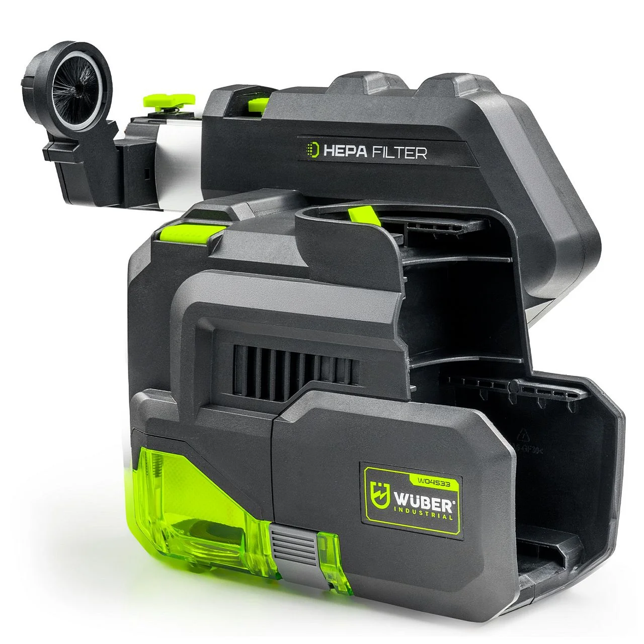 Rotary hammer dust extractor 4-16 mm HEPA LED
