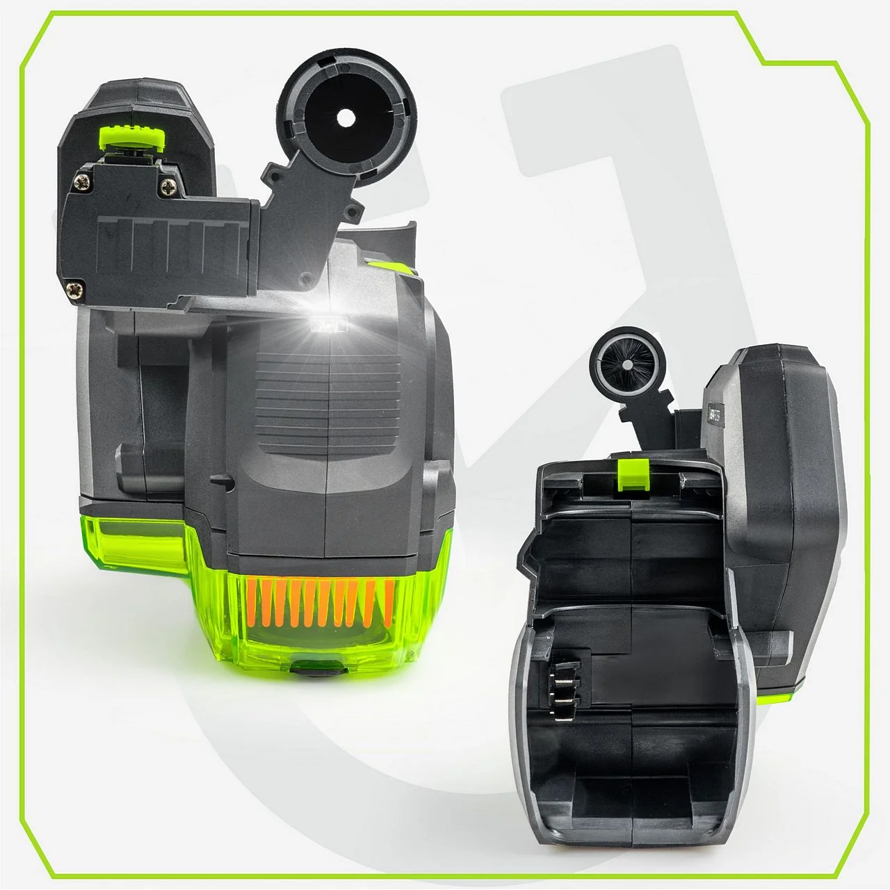 Rotary hammer dust extractor 4-16 mm HEPA LED