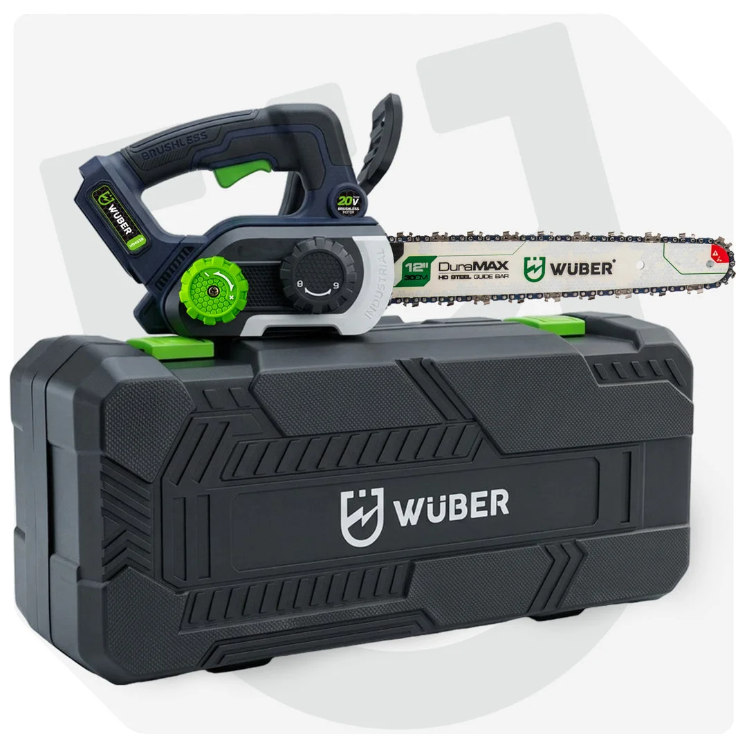 Cordless Chainsaw 20 V, 12" Bar, Brushless, Bare Unit