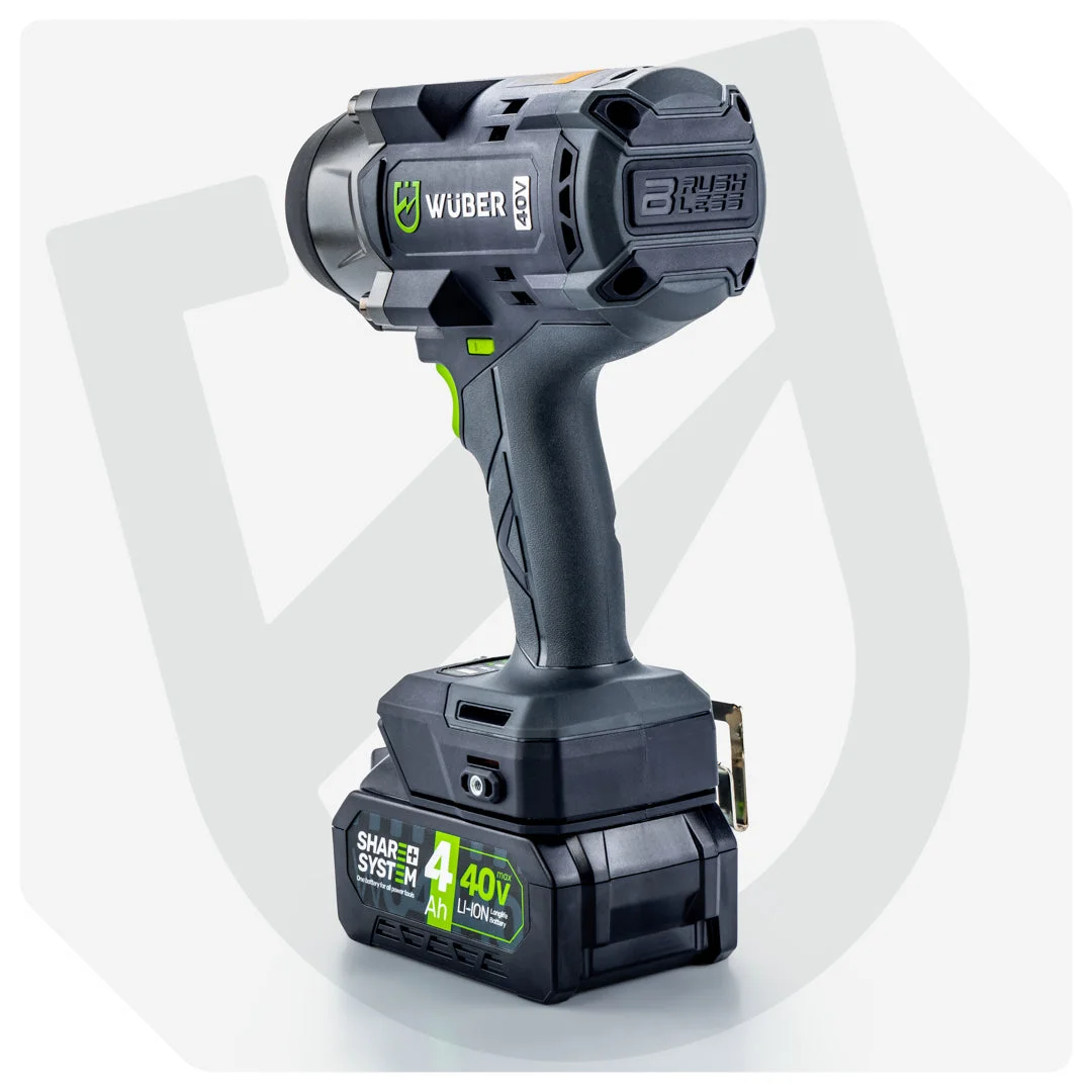 Impact wrench 40 V 2000 Nm 3/4" brushless