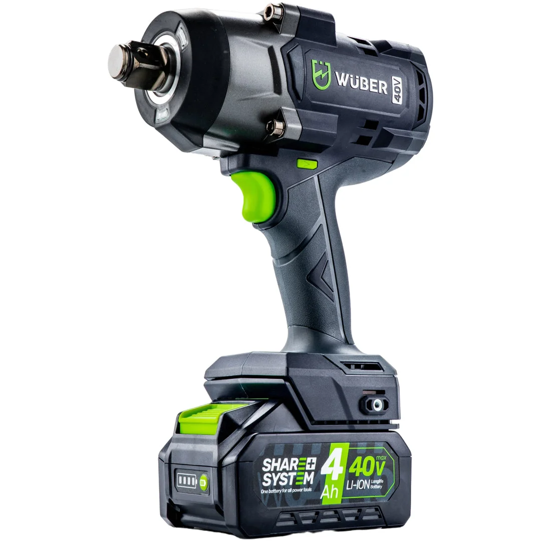 Impact wrench 40 V 2000 Nm 3/4" brushless