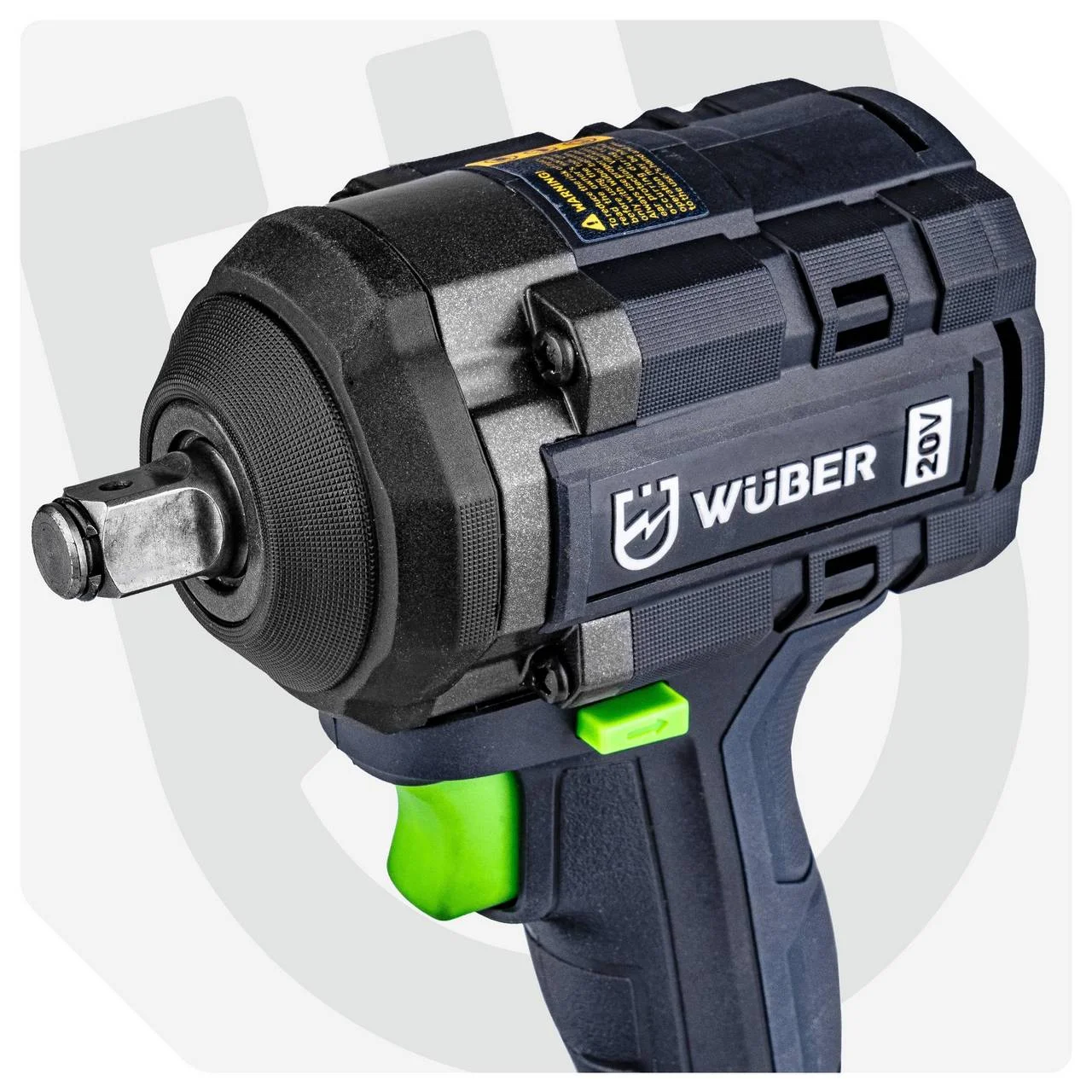 Mutterdragare 20 V, 600 Nm, 1/2" fäste
