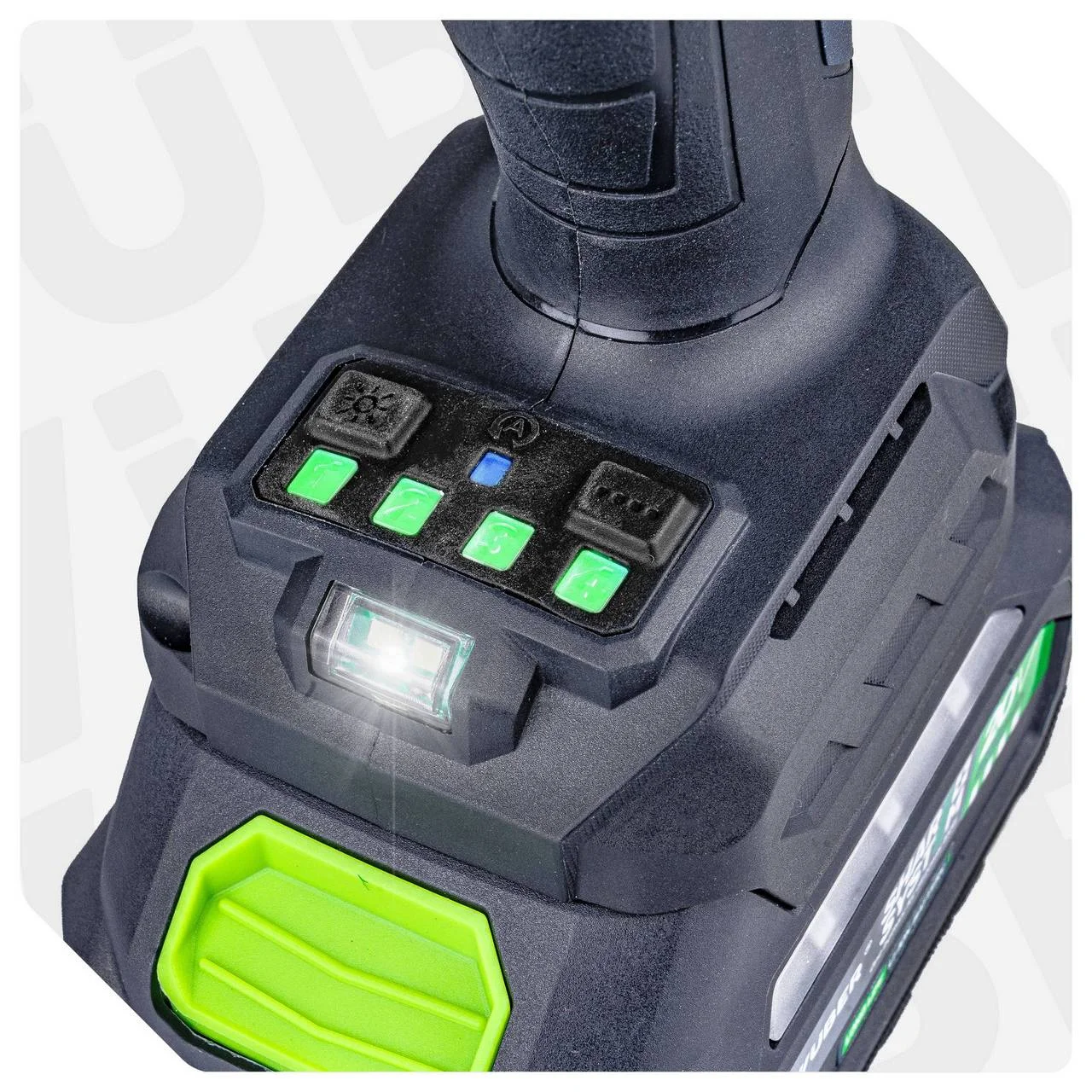 Mutterdragare 20 V, 600 Nm, 1/2" fäste