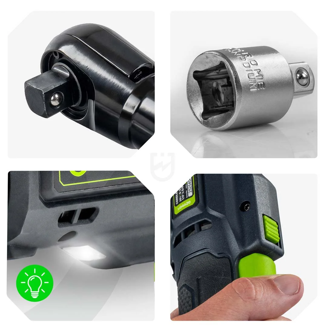 Cordless ratchet wrench 20 V, 160 Nm