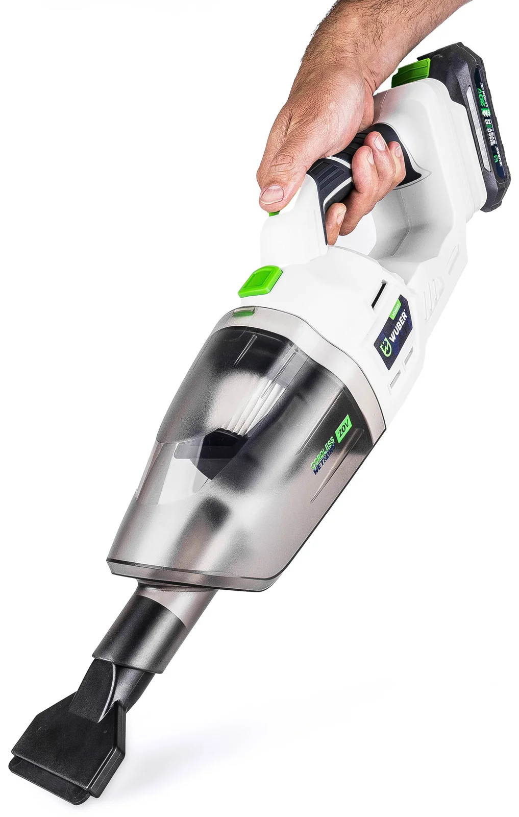Cordless Vacuum 20 V 2.0 Ah, 120 W