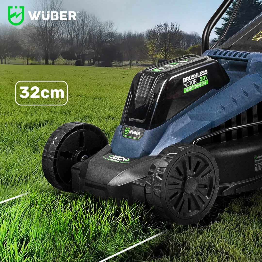 Batteridriven gräsklippare 32 cm 20 V, 6,0 Ah