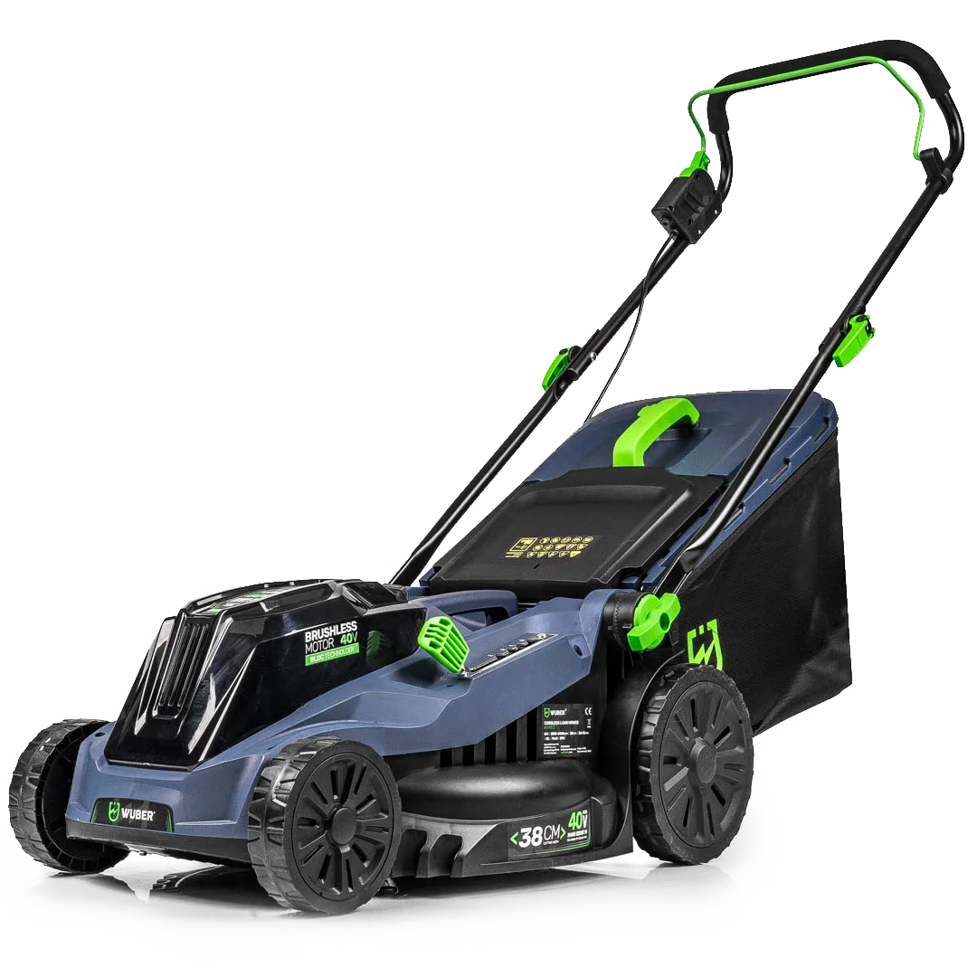 Batteridriven gräsklippare 38 cm 40 V