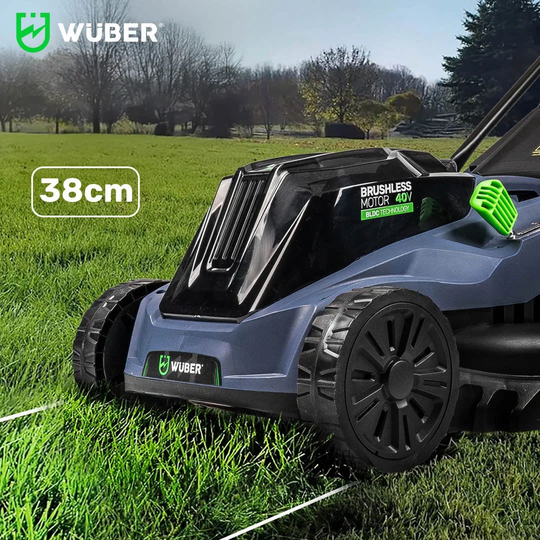 Batteridriven gräsklippare 38 cm 40 V