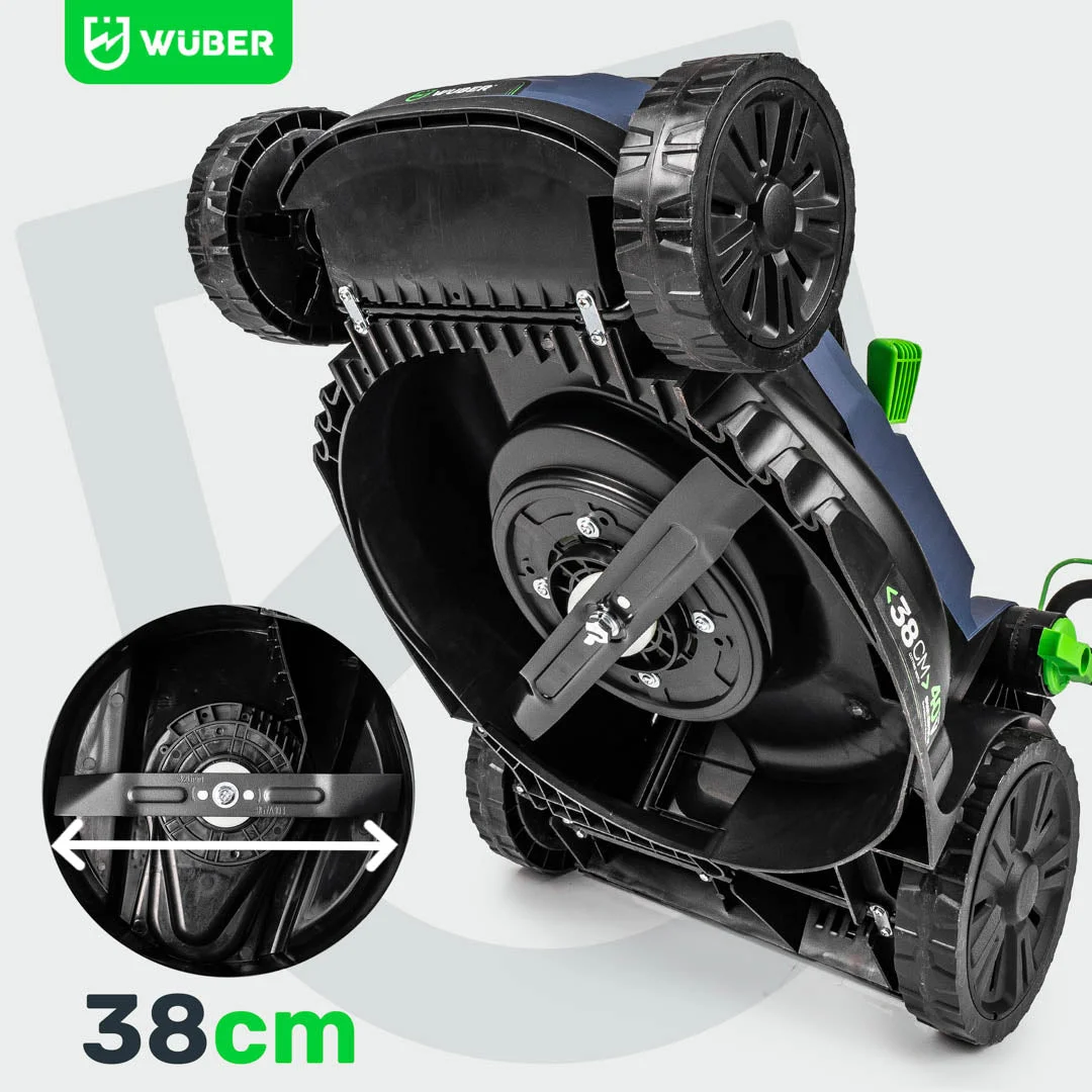 Batteridriven gräsklippare 38 cm 40 V