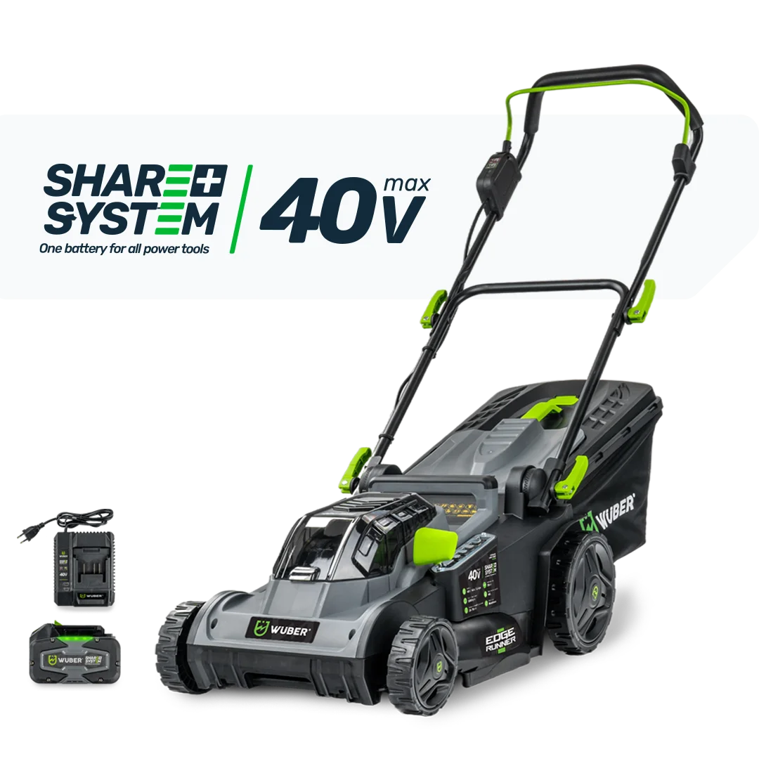 Cordless lawn mower 38 cm 40 V 4.0 Ah