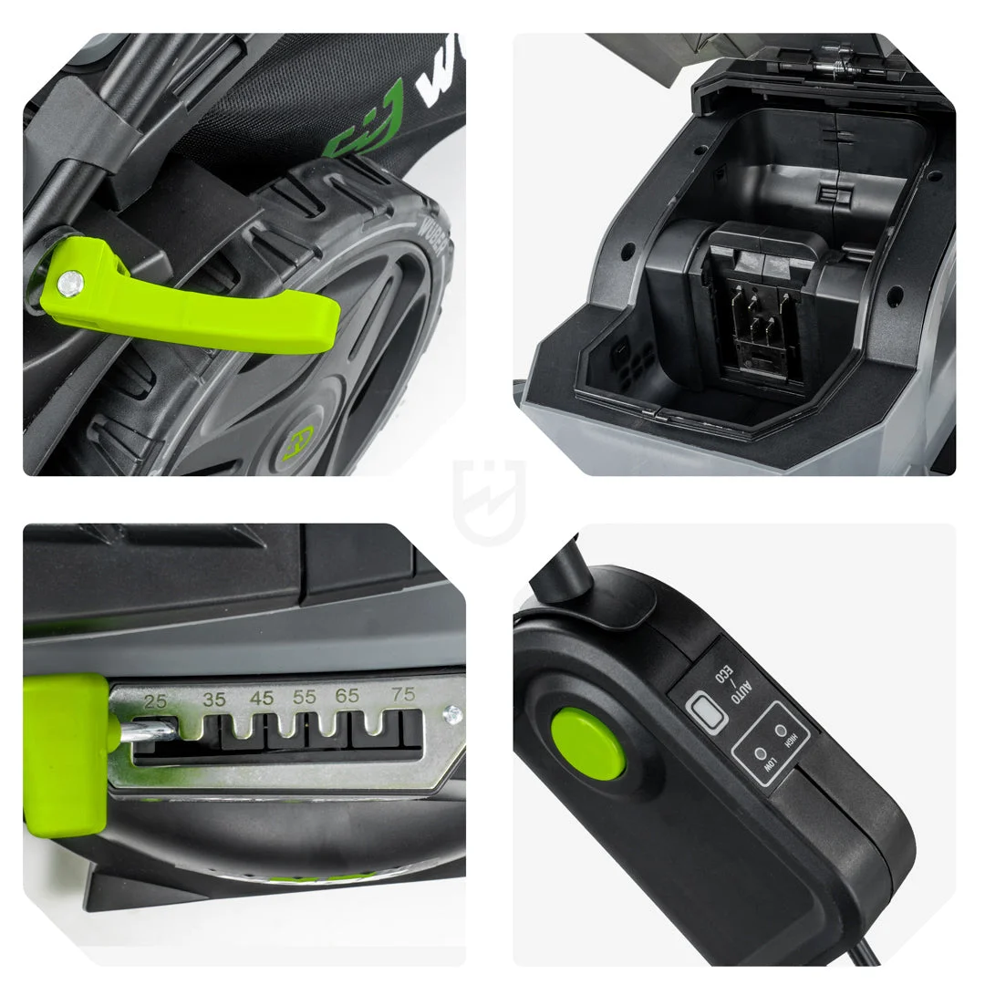 Batteriklippare 43 cm 40 V med batteri