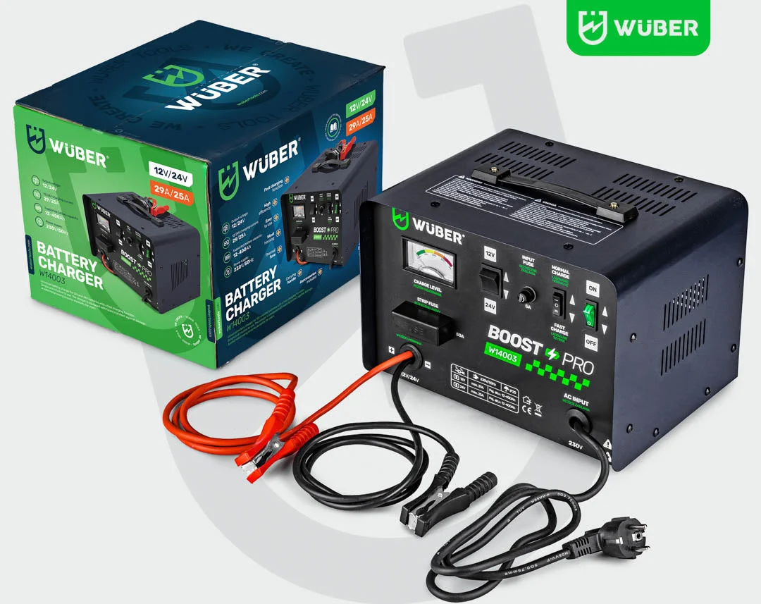 Batteriladdare 29 A 12/24 V, 12-400 Ah