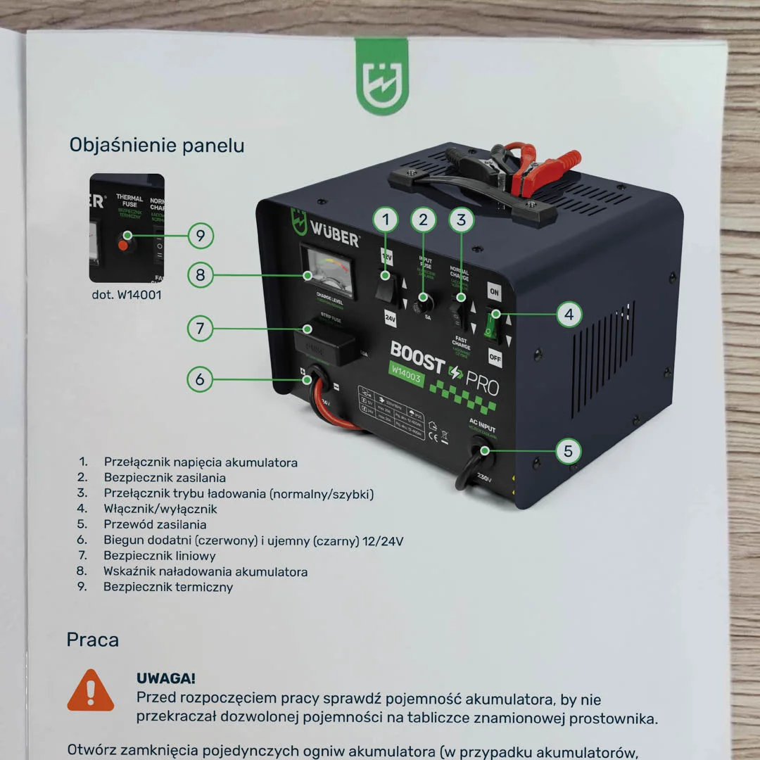 Batteriladdare 29 A 12/24 V, 12-400 Ah