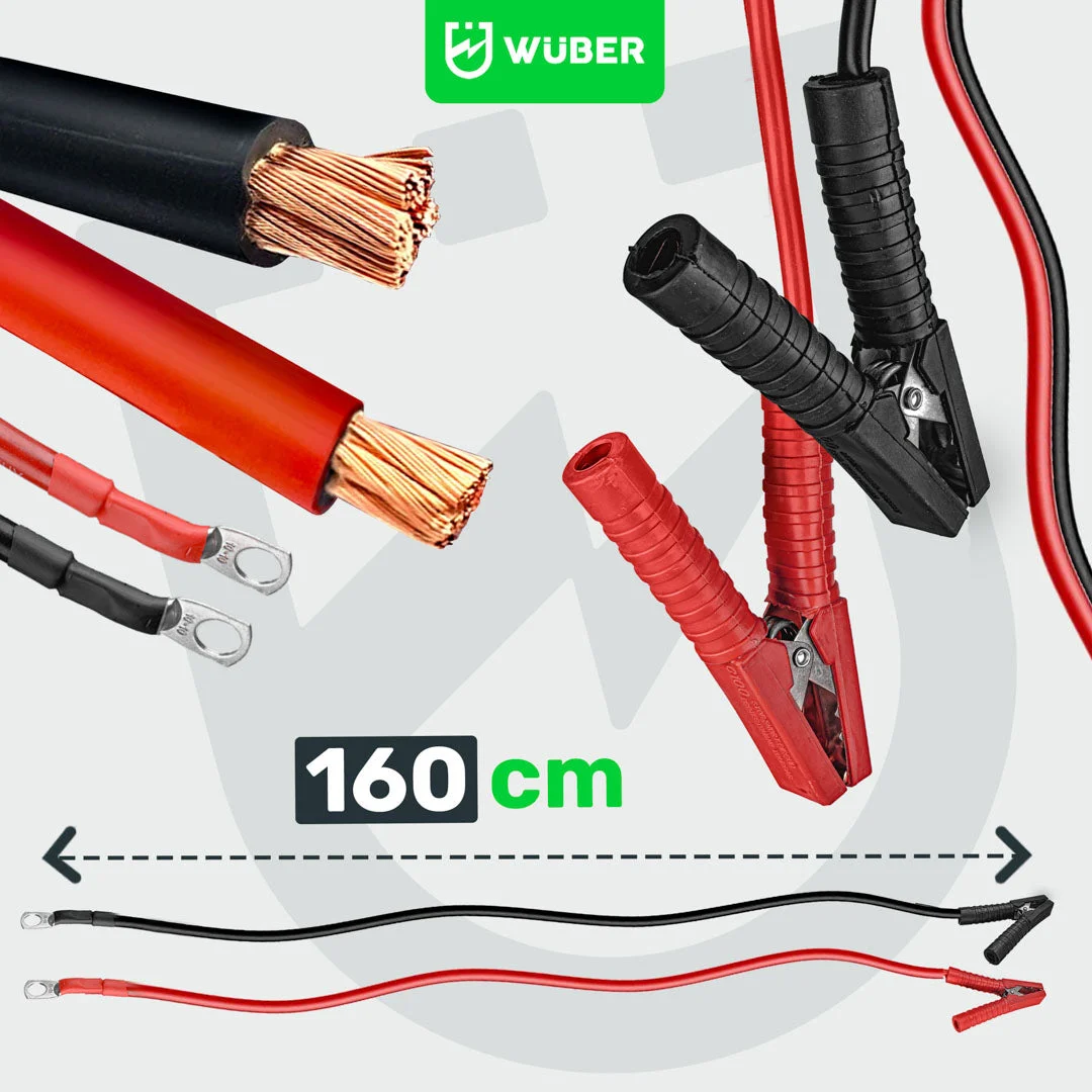 Batteriladdare med startfunktion 40 A 12/24 V