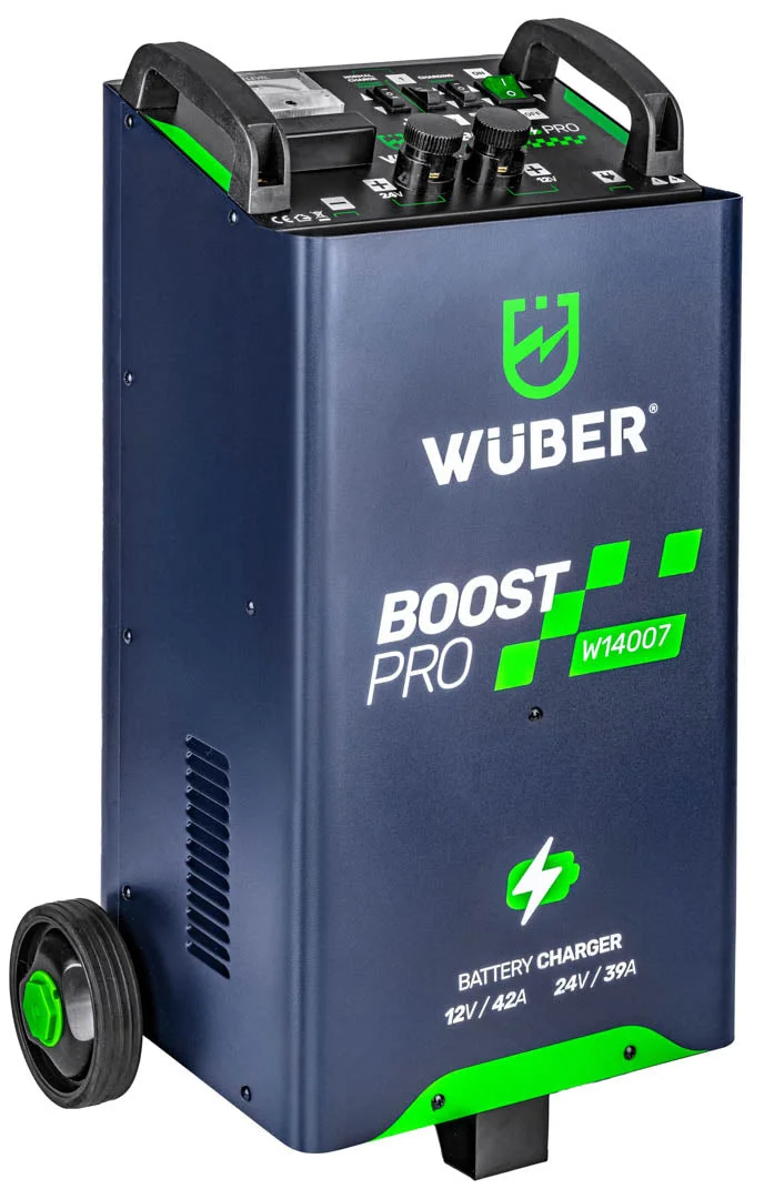 Batteriladdare med start 42 A 12/24 V