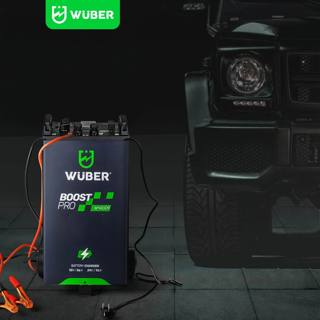 Batteriladdare med start 56 A 12/24 V