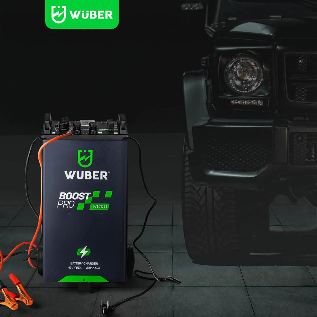 Battery charger with start function 63 A 12/24 V