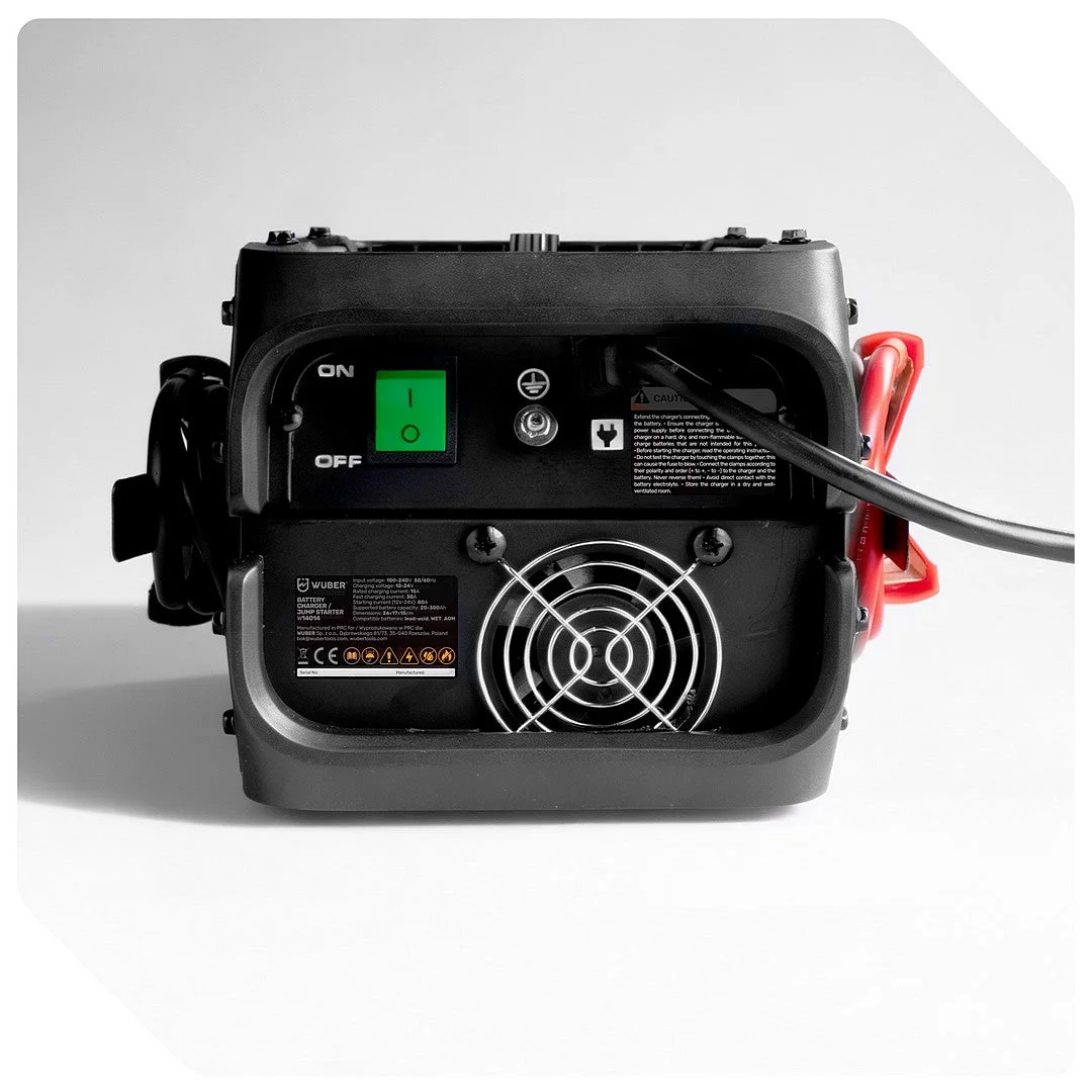 Batteriladdare 30 A 12/24 V, startström 80 A