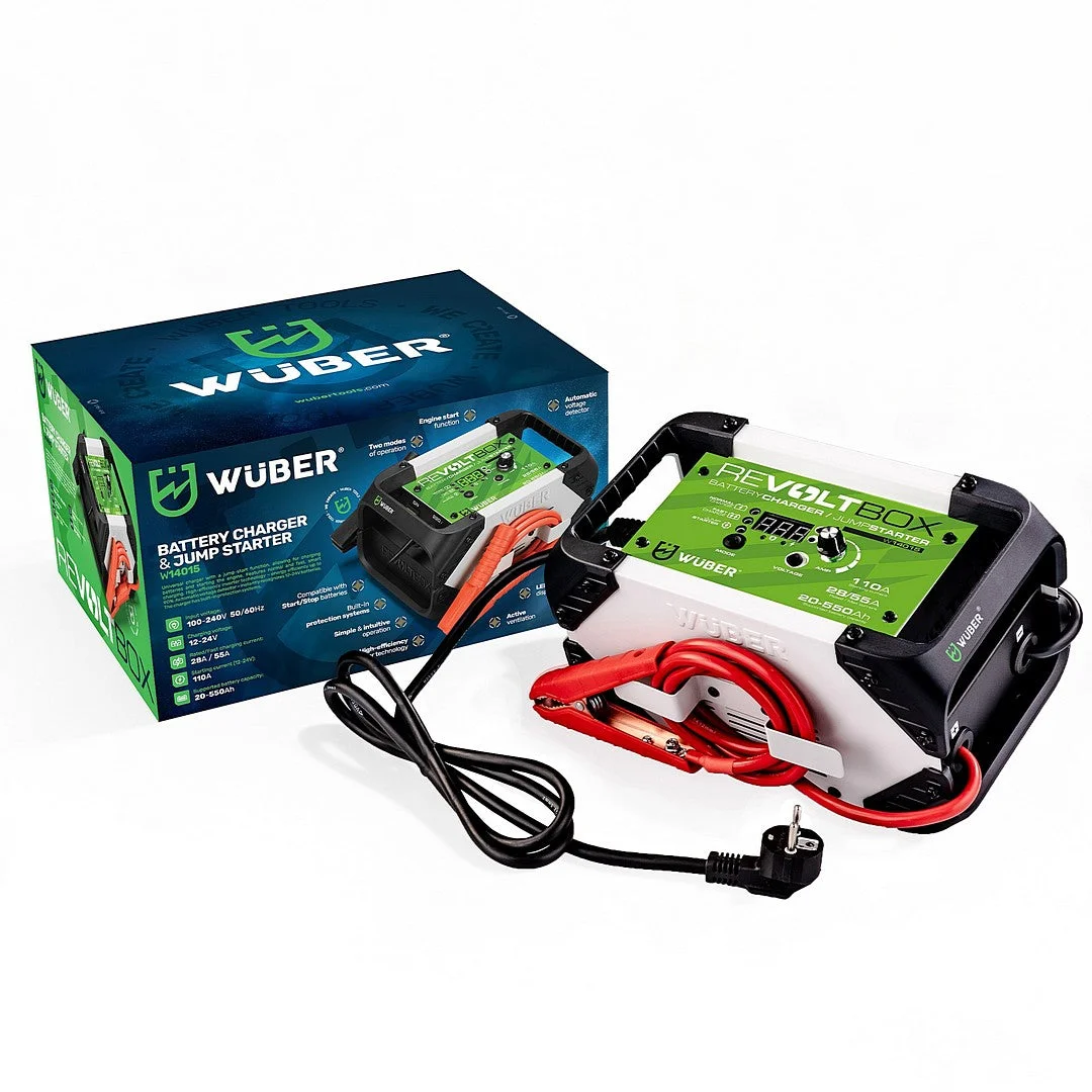 Automatisk batteriladdare 12/24 V 55 A