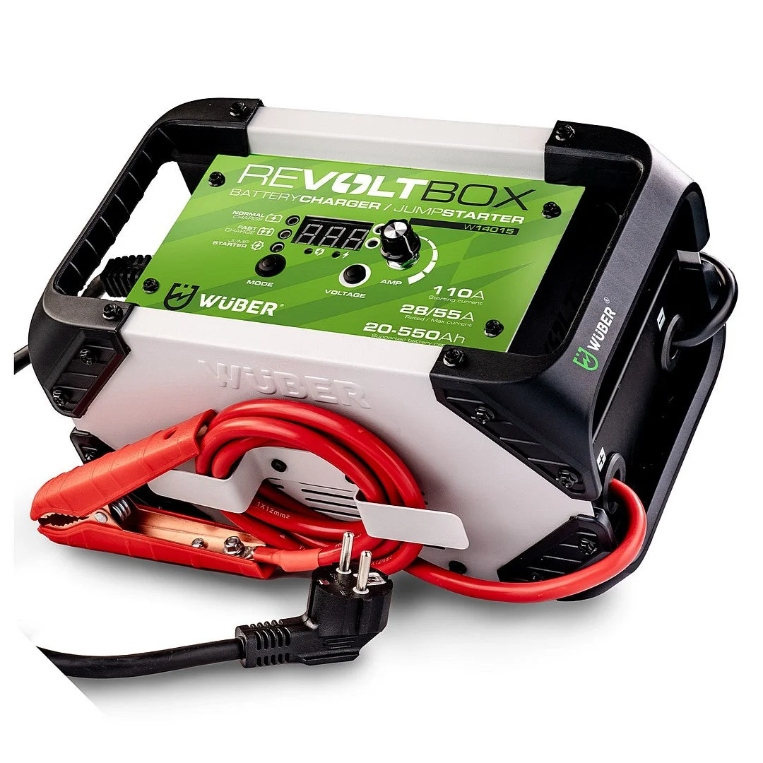 Automatisk batteriladdare 12/24 V 55 A