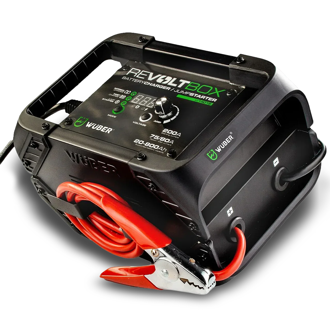 Battery Charger 80 A 12/24 V, 200 A Start Current