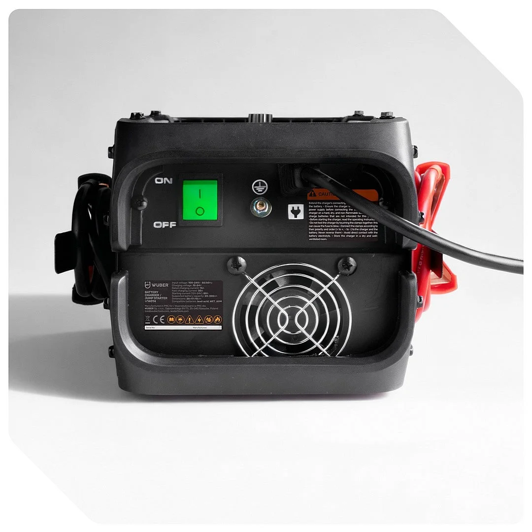 Battery Charger 80 A 12/24 V, 200 A Start Current