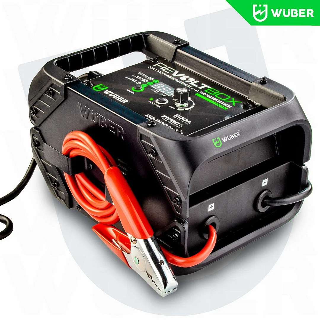 Battery Charger 80 A 12/24 V, 200 A Start Current