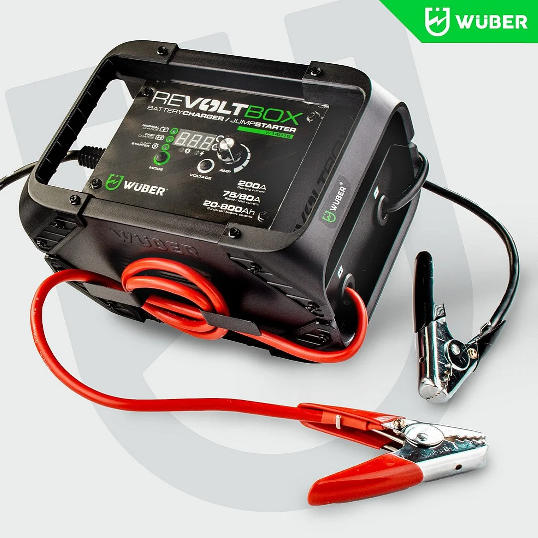 Battery Charger 80 A 12/24 V, 200 A Start Current