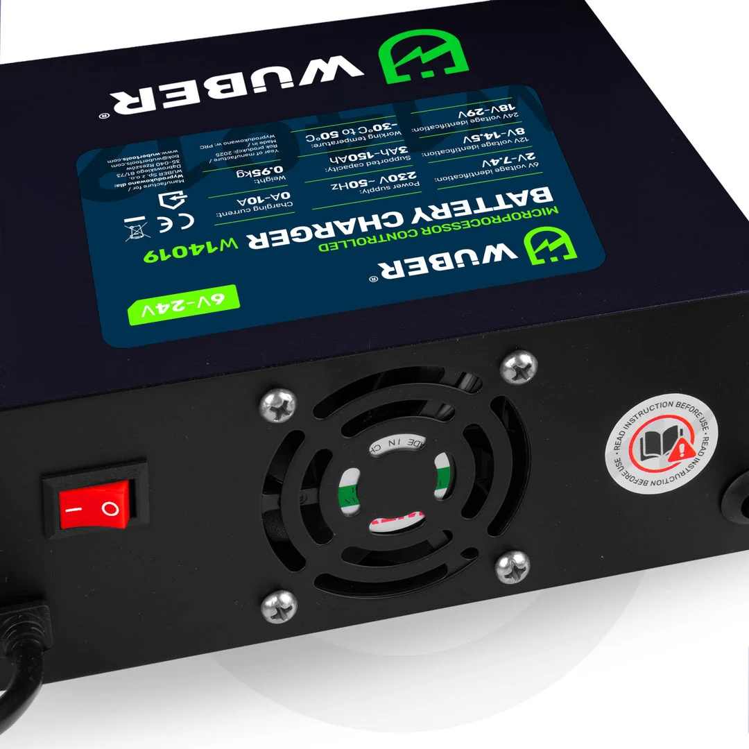 Batteriladdare 6-24 V 10 A, 3-150 Ah
