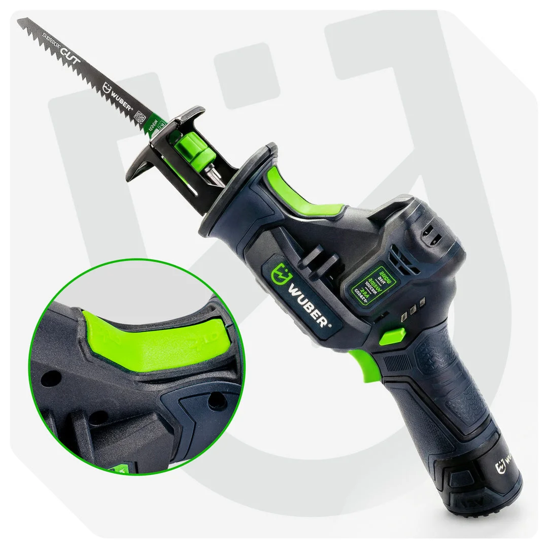 Cordless Reciprocating Saw 12 V, 80 mm Wood Cut