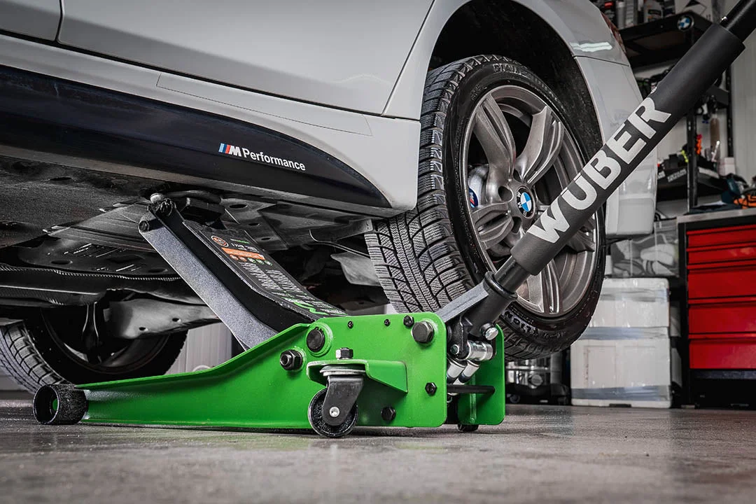 Low-profile garage jack 3 t, 85-430 mm