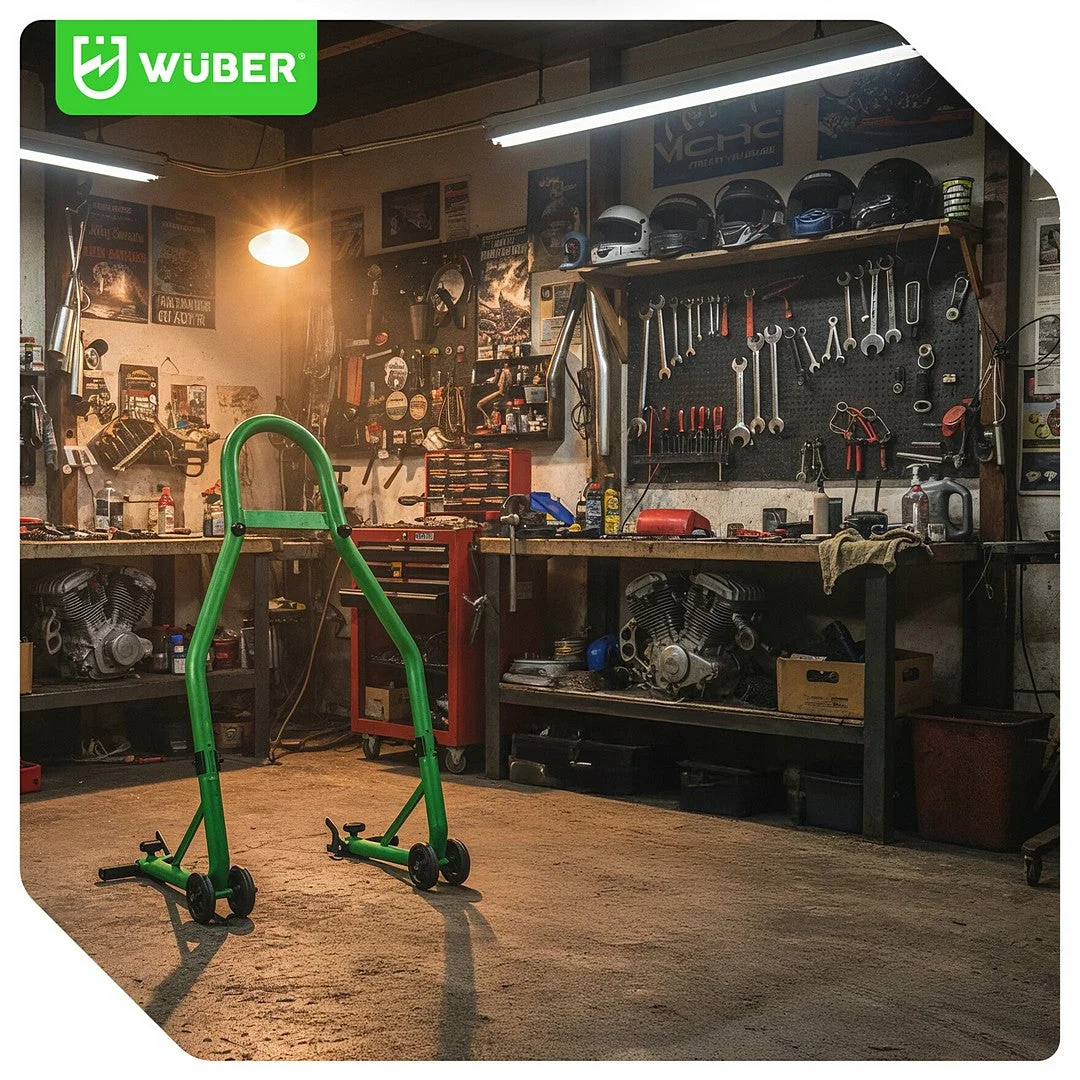 Motorcycle rear wheel stand 170 kg, 34 cm lift