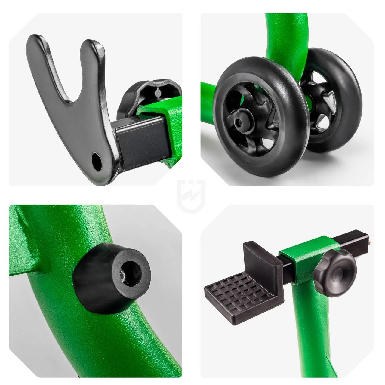 Motorcycle rear wheel stand 170 kg, 34 cm lift