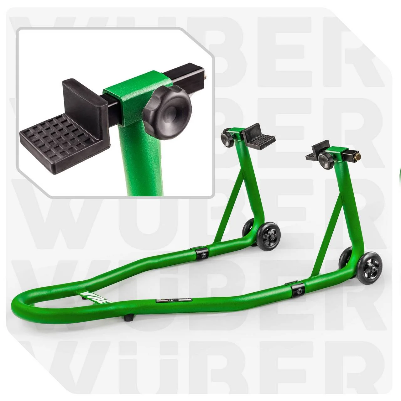 Motorcycle rear wheel stand 170 kg, 34 cm lift